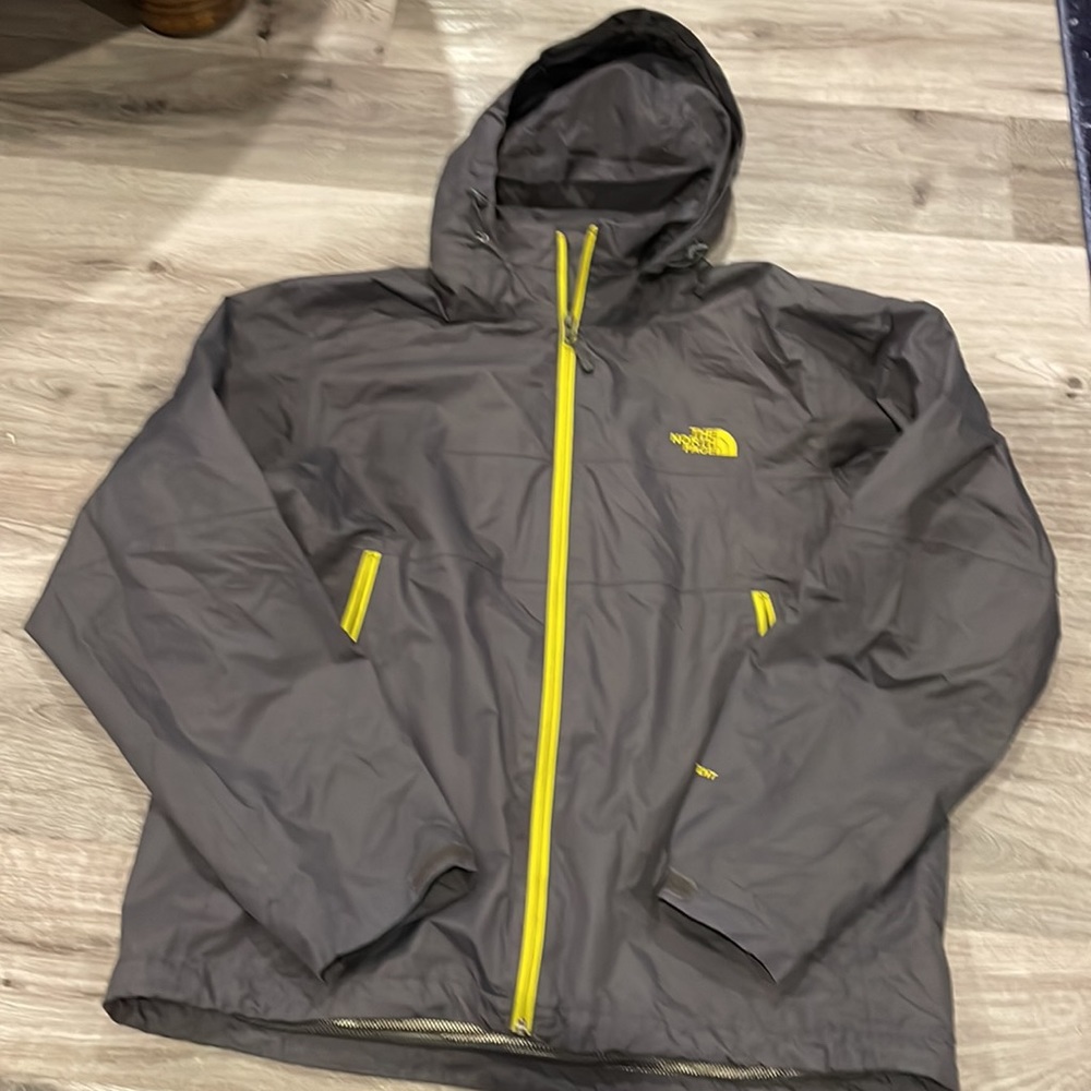 GUC The North Face lightweight wind breaker Zip hoodie running Jacket Large